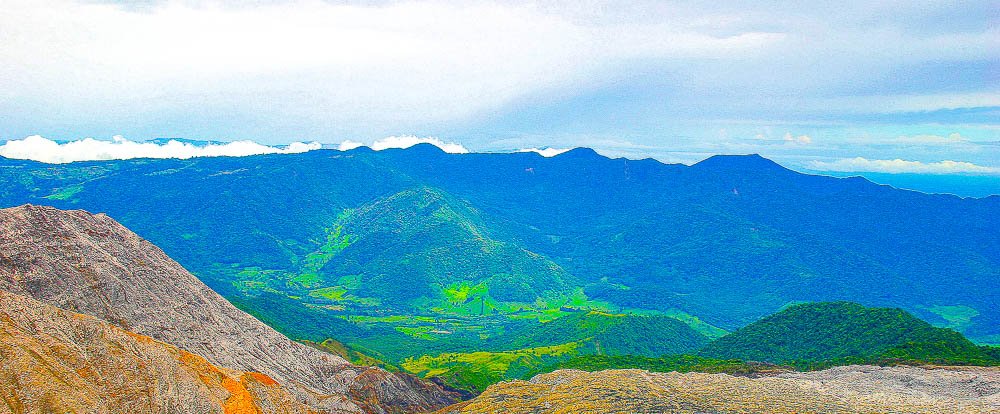 slopes poas volcano countryside
 - Costa Rica