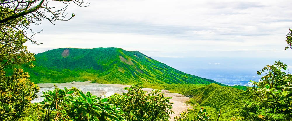 lateral view from trails poas volcano 
 - Costa Rica