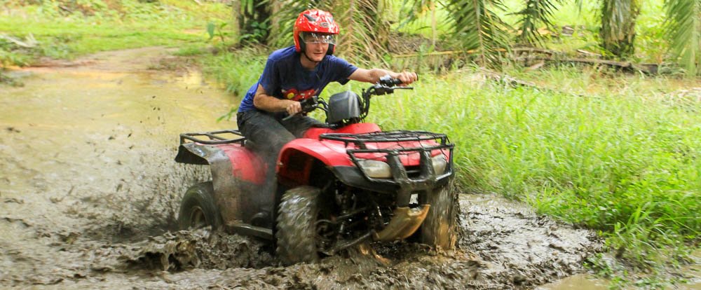 fourtrax puddle 
 - Costa Rica