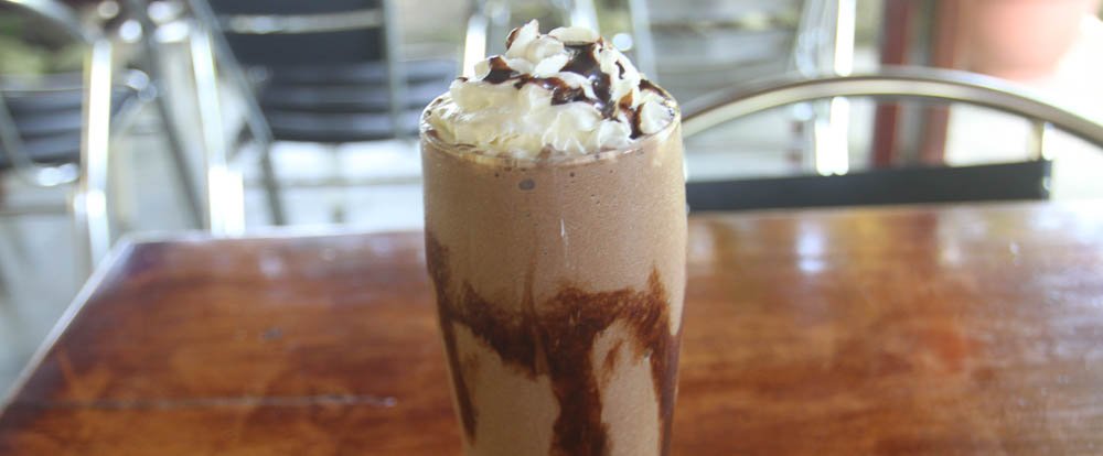 organic chocolate banana smoothie
 - Costa Rica