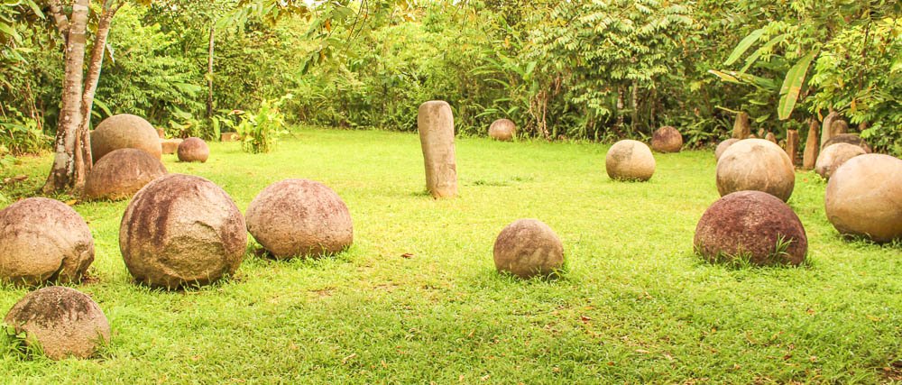 finca  recycle confisgated stone spheres
 - Costa Rica