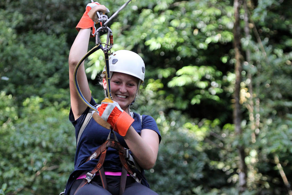 original canopy tour close up 
 - Costa Rica