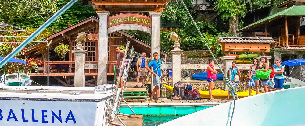 aguila de osa dock
 - Costa Rica