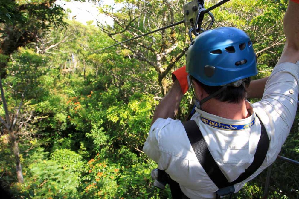 extremos before zipline 
 - Costa Rica