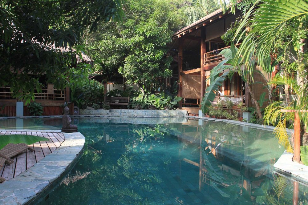 pool reflections
 - Costa Rica