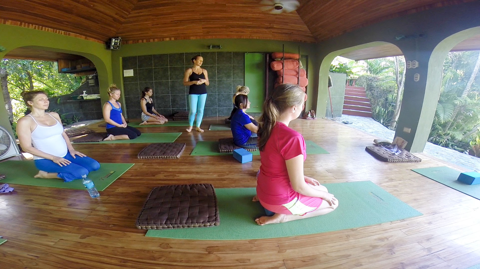 yoga class blog post
 - Costa Rica