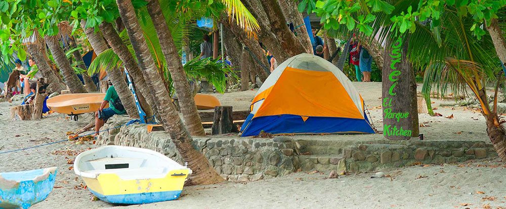 tent camping beach montezuma
 - Costa Rica