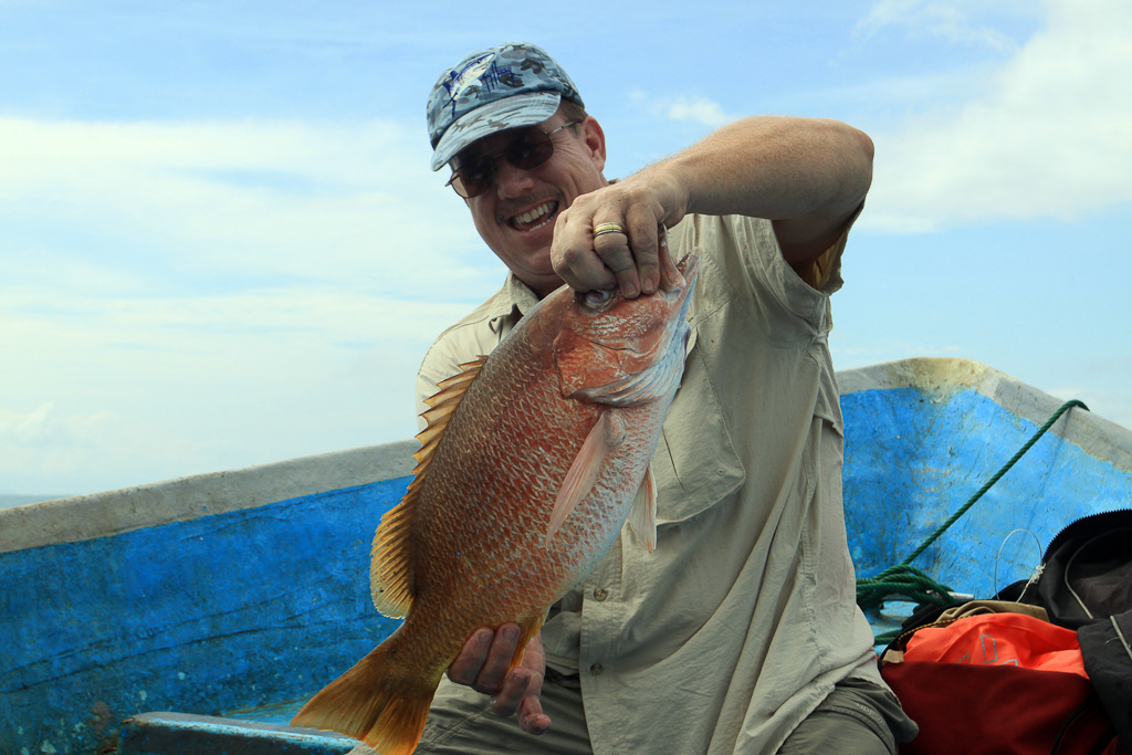 in shore fishing manuel antonio scott snapper 
 - Costa Rica