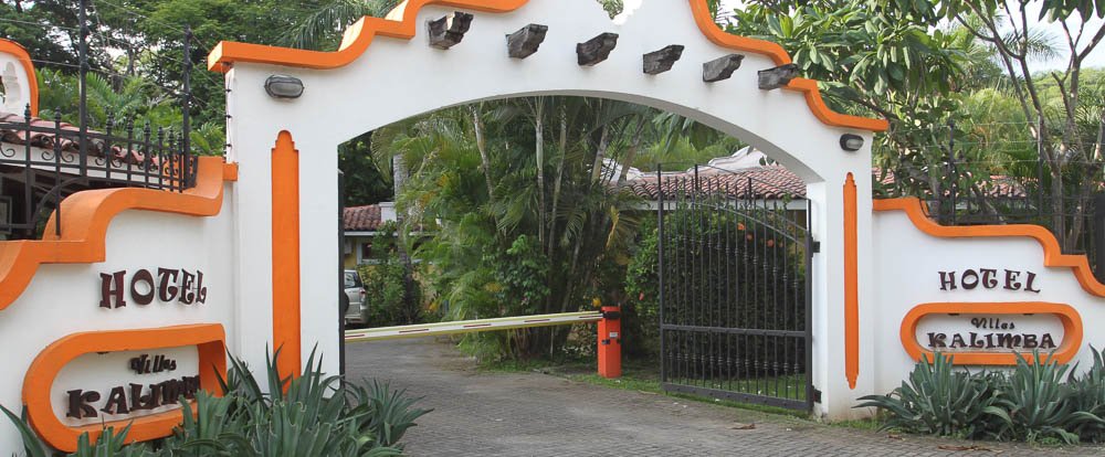 hotel villas kalimba entrance 
 - Costa Rica