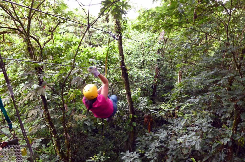 pozo azul canopy tour
 - Costa Rica