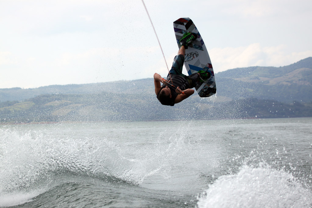 wakeboarding lake arenal 
 - Costa Rica