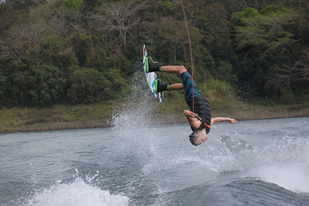 wakeboarding lake arenal 
 - Costa Rica