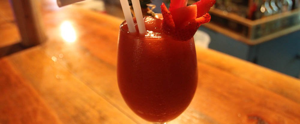 strawberry daquiri mr lelluz 
 - Costa Rica