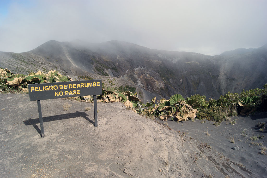 irazu as the fog lifts  
 - Costa Rica