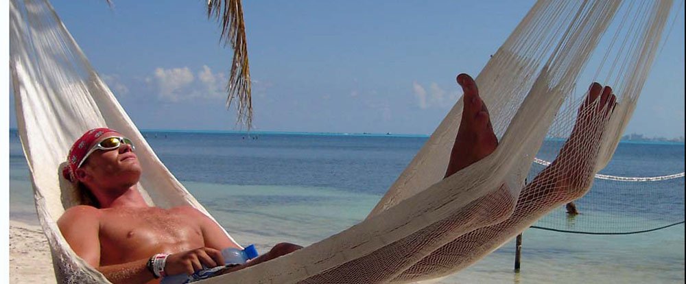 hammock on beach
 - Costa Rica