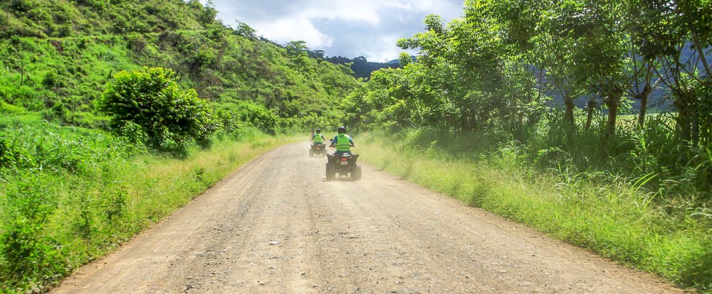 axr atv tour dirt road 
 - Costa Rica