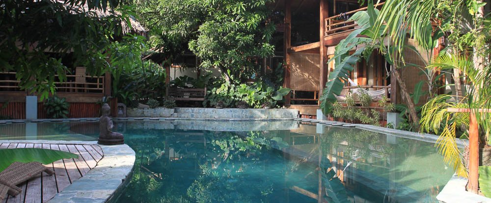 pool reflections
 - Costa Rica