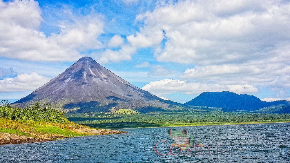 arenal volcano view from lake arenal 
 - Costa Rica