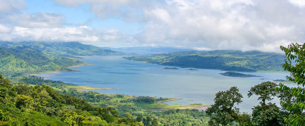 arenal lake view from aerial tram
 - Costa Rica