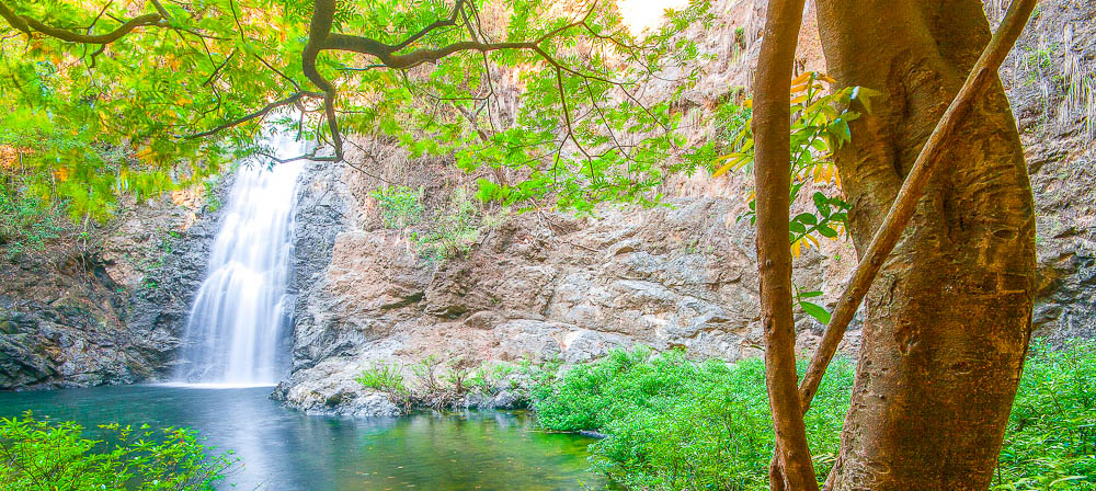 swimming hole montezuma lower falls
 - Costa Rica