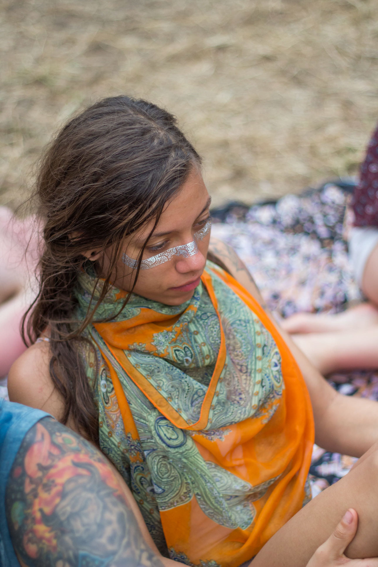 Lady Contemplative Moment Envision Festival Costa Rica
