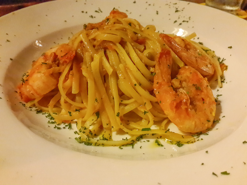 Jumbo Shrimp Pasta Amici