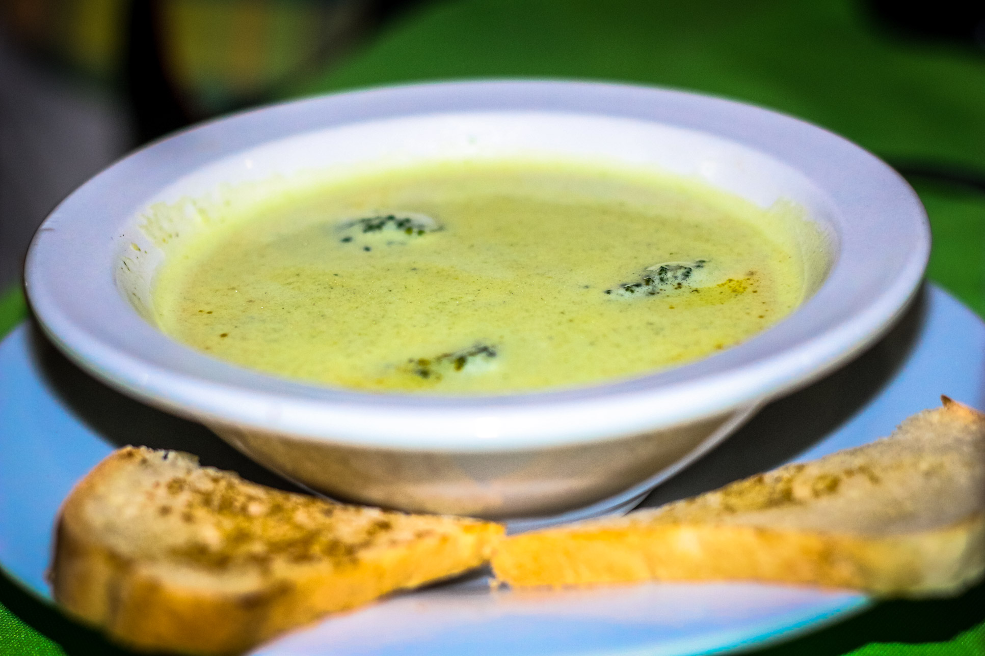 Agua Dulce Resort Broccoli Soup