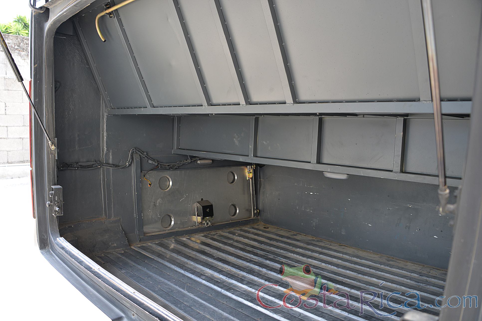 Passenger Volare Coach Luggage Compartment Left View