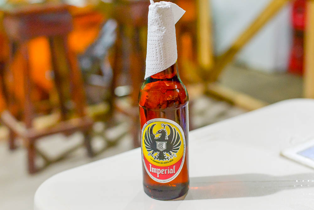 Imperial Beer At Soda Marbella Puerto Jimenez
