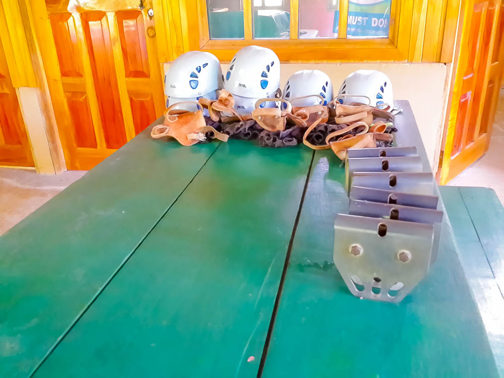 Equipment Corcovado Canopy Tour