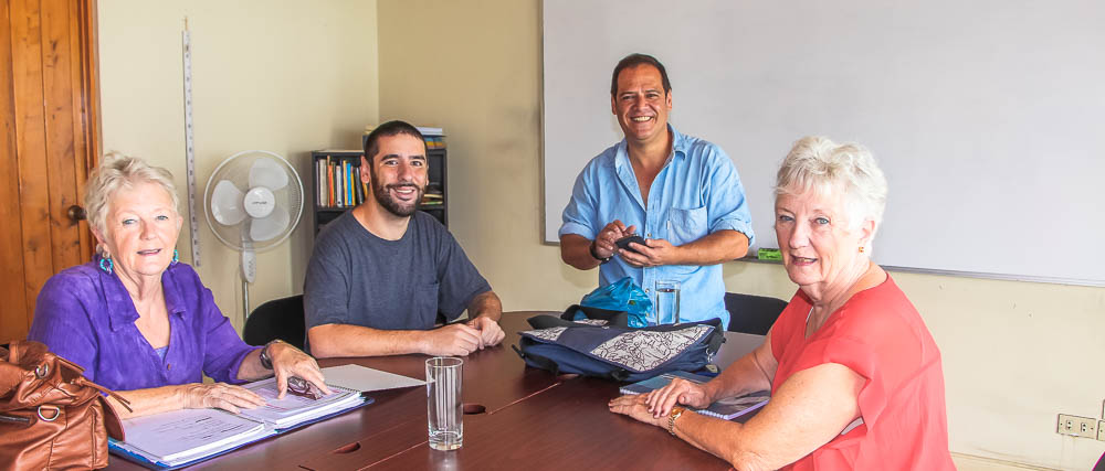 Apollo Poetry And Students At Spanish School For Residents