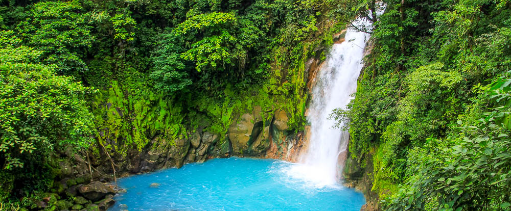 Celeste River Waterfall