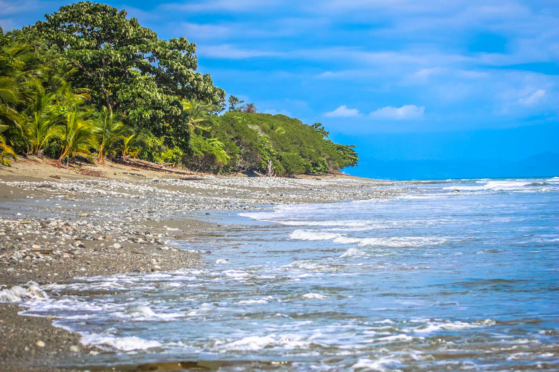 Sombrero Beach Playa Sombrero Shores Northern Stretchmatapalo Osa Peninsula