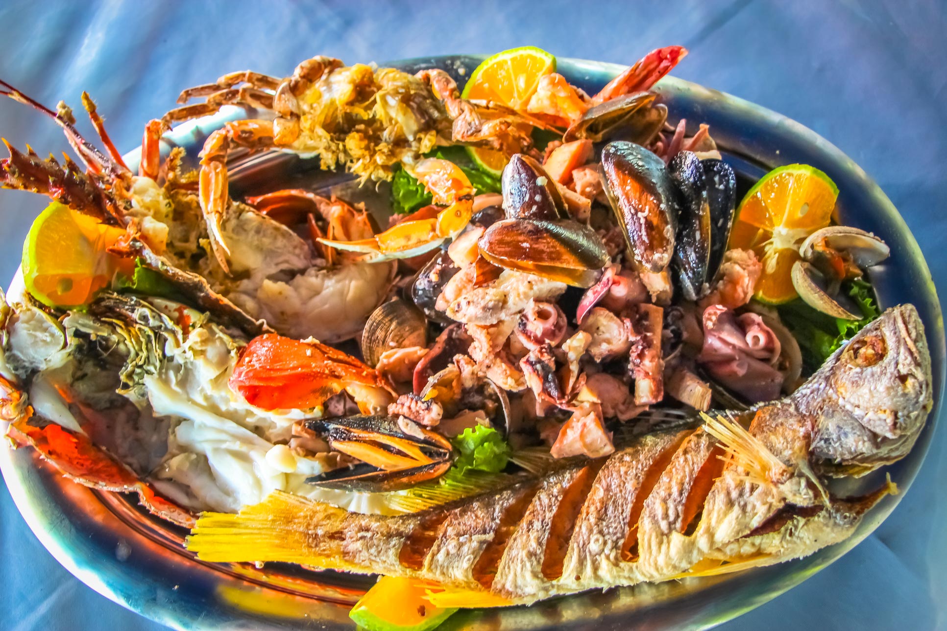 Mariscada Dish At Marisqueria Corcovado Puerto Jimenez