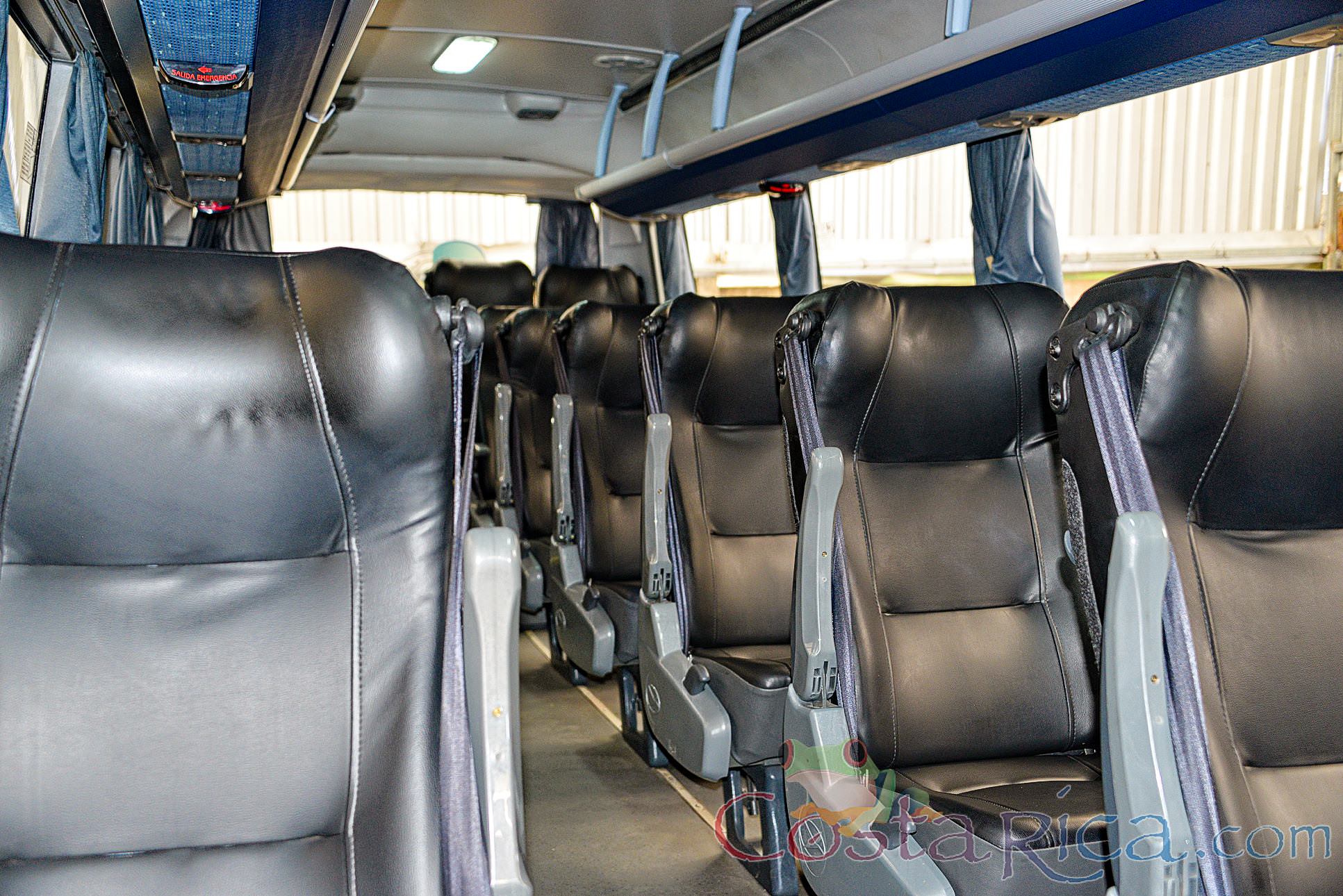 Passenger Volare Coach Seat Row View From The Steps