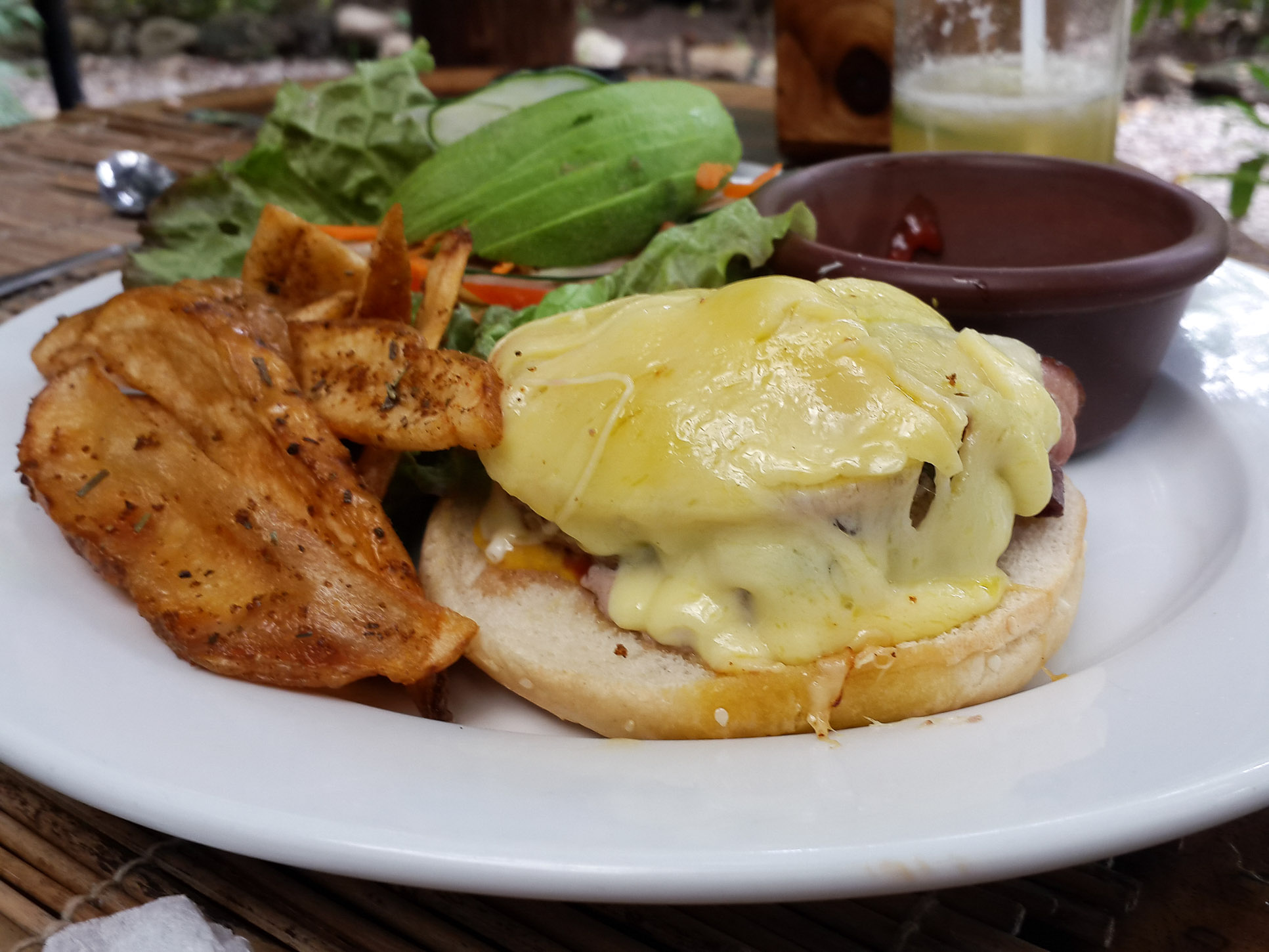 Beef Burger Shambala Restaurant