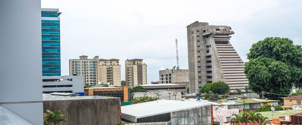 View Of Contraloria And Office Building In Sabana