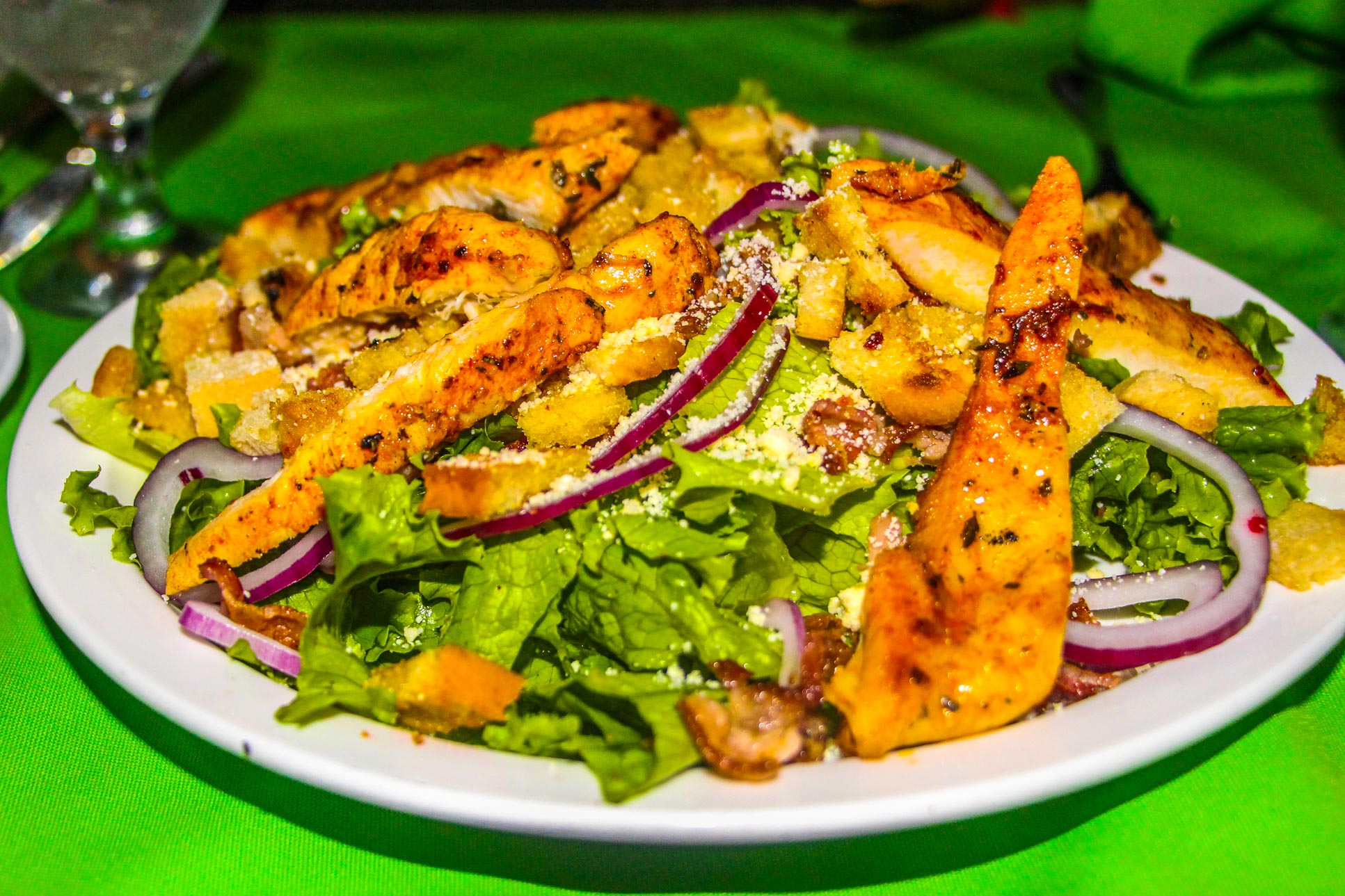 Caesar Salad With Chicken Agua Dulce Resort