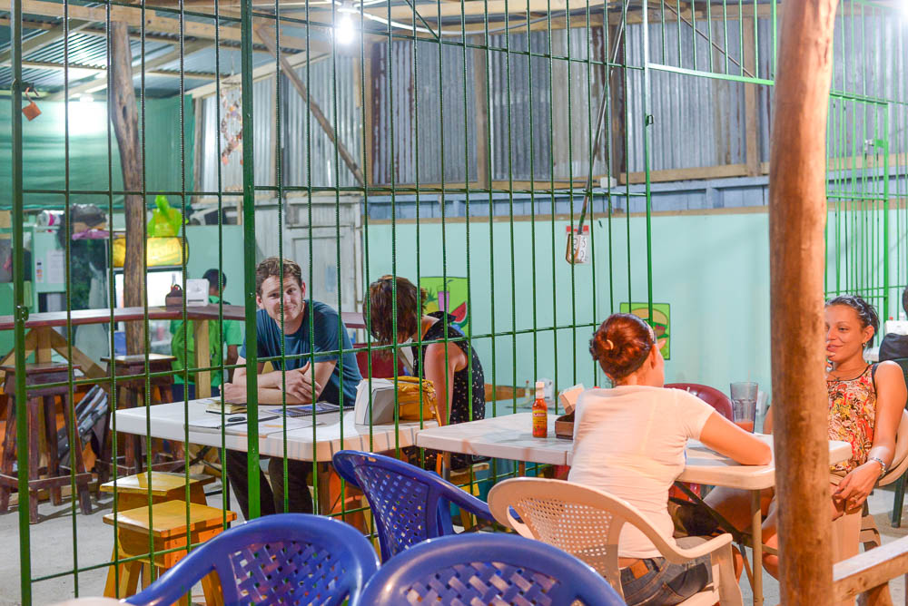 Customers At Soda Marbella Puerto Jimenez