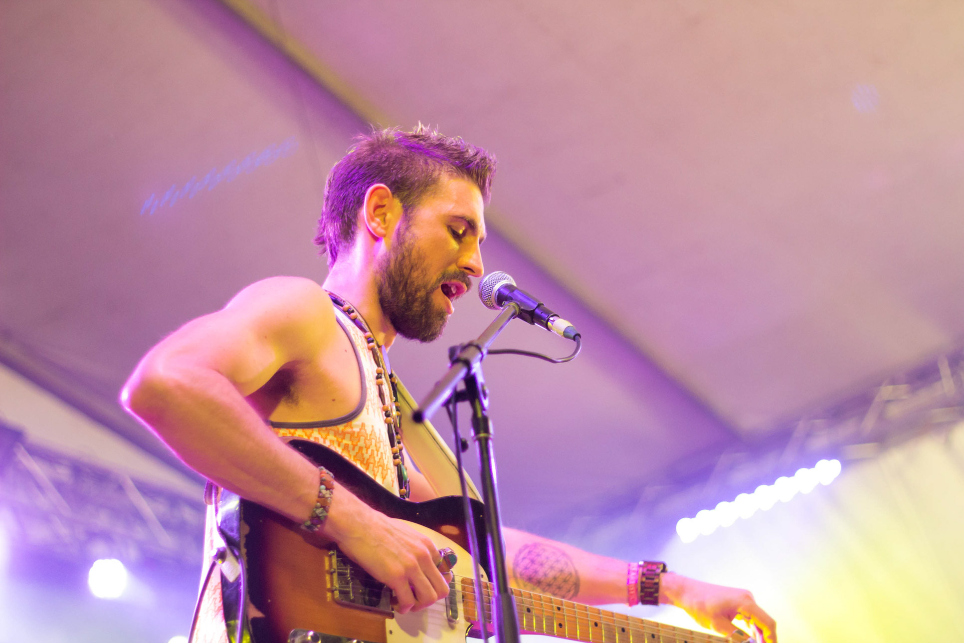 Singer Performing Envision Festival Costa Rica