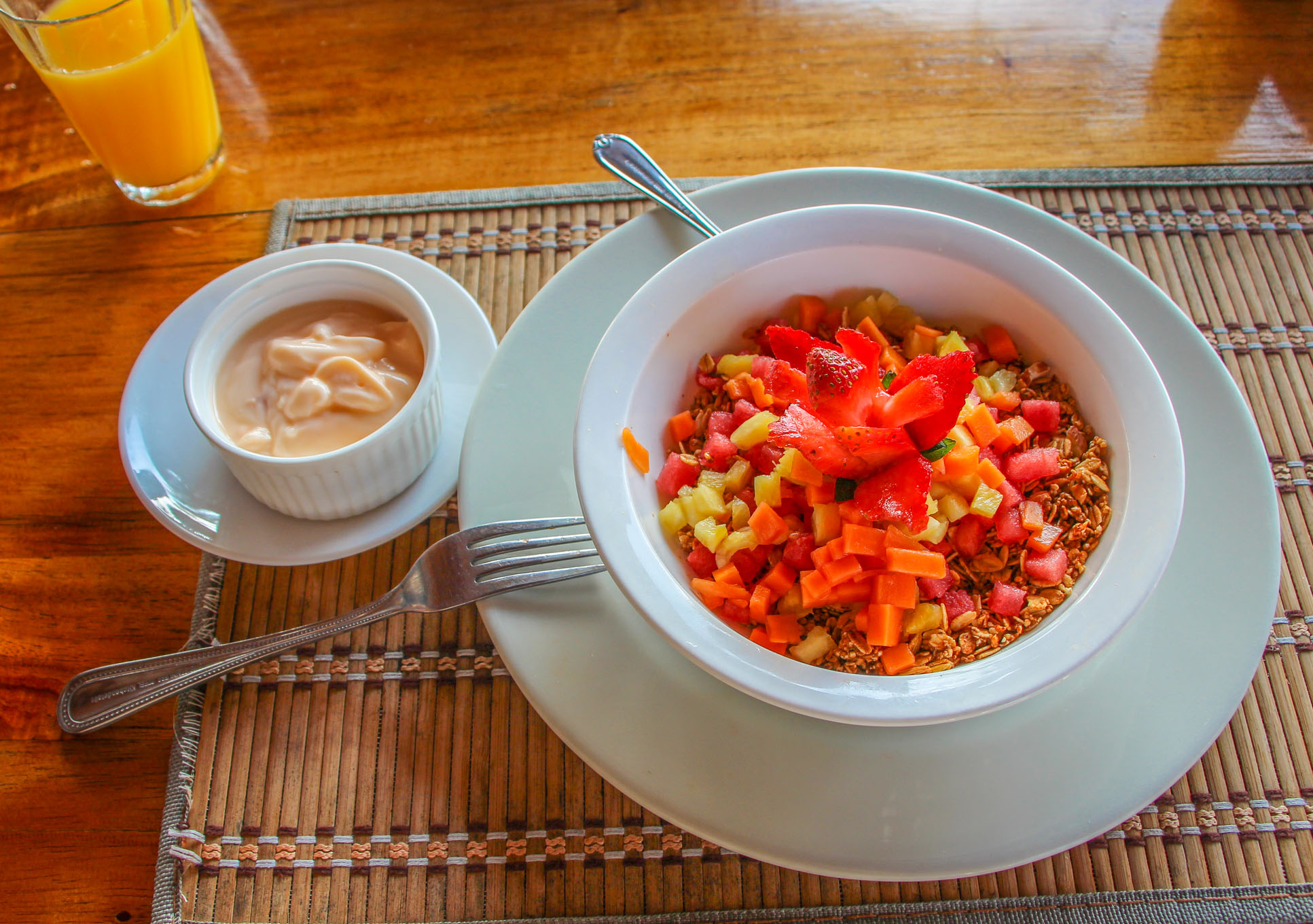 Granola And Yogurt Agua Dulce Resort