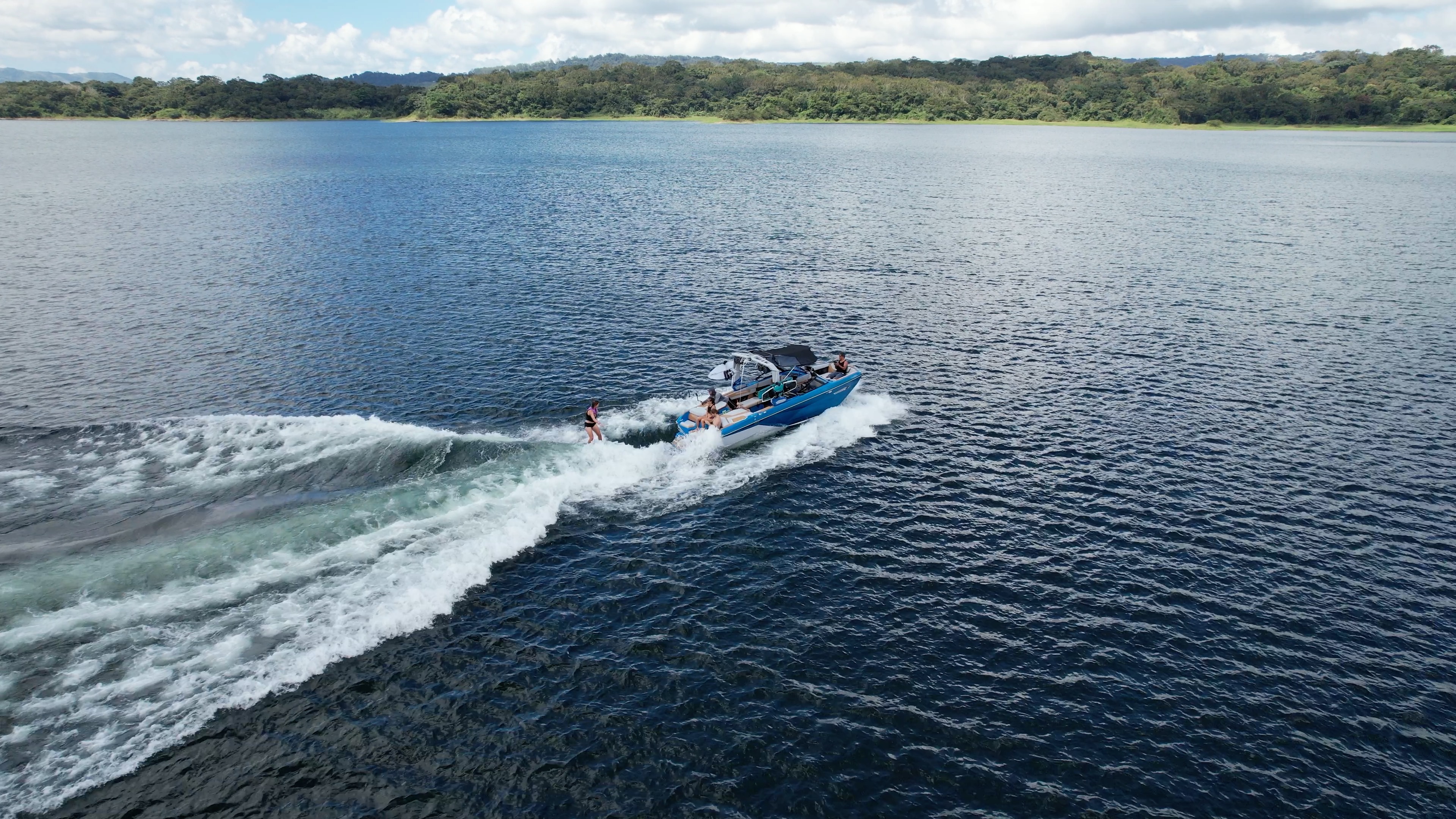 aerial view of a wakesurfing lesson on lake arenal.jpg