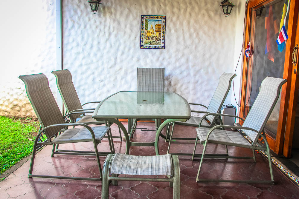 Spanish School For Residents Outdoor Table And Chairs