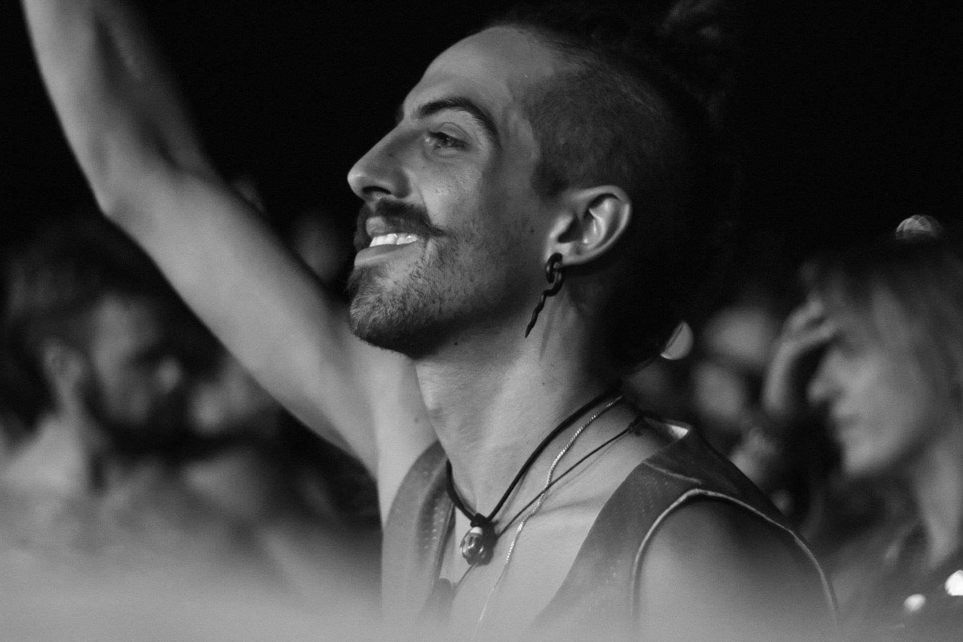 Guy Dancing To The Music Envision Festival Costa Rica