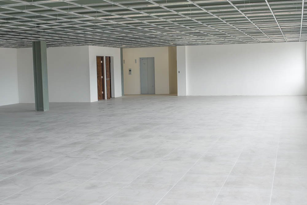 Floor View From Northern Corner Restrooms And Elevators