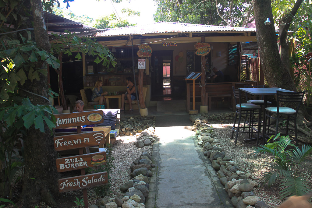 Zula Restaurant Santa Teresa Entrance