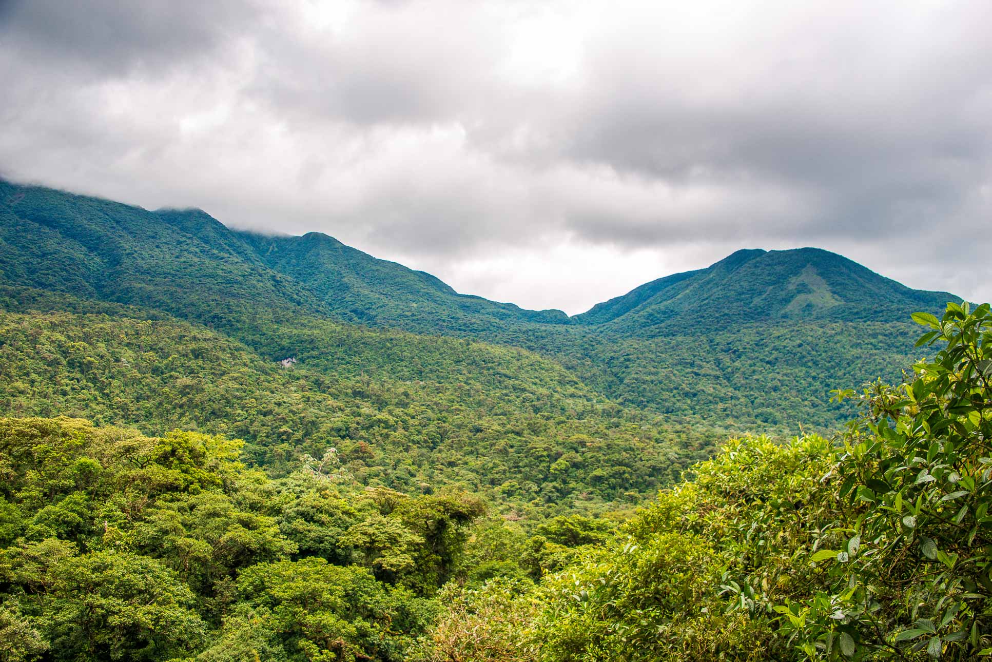 Tenorio Volcano From Platform View