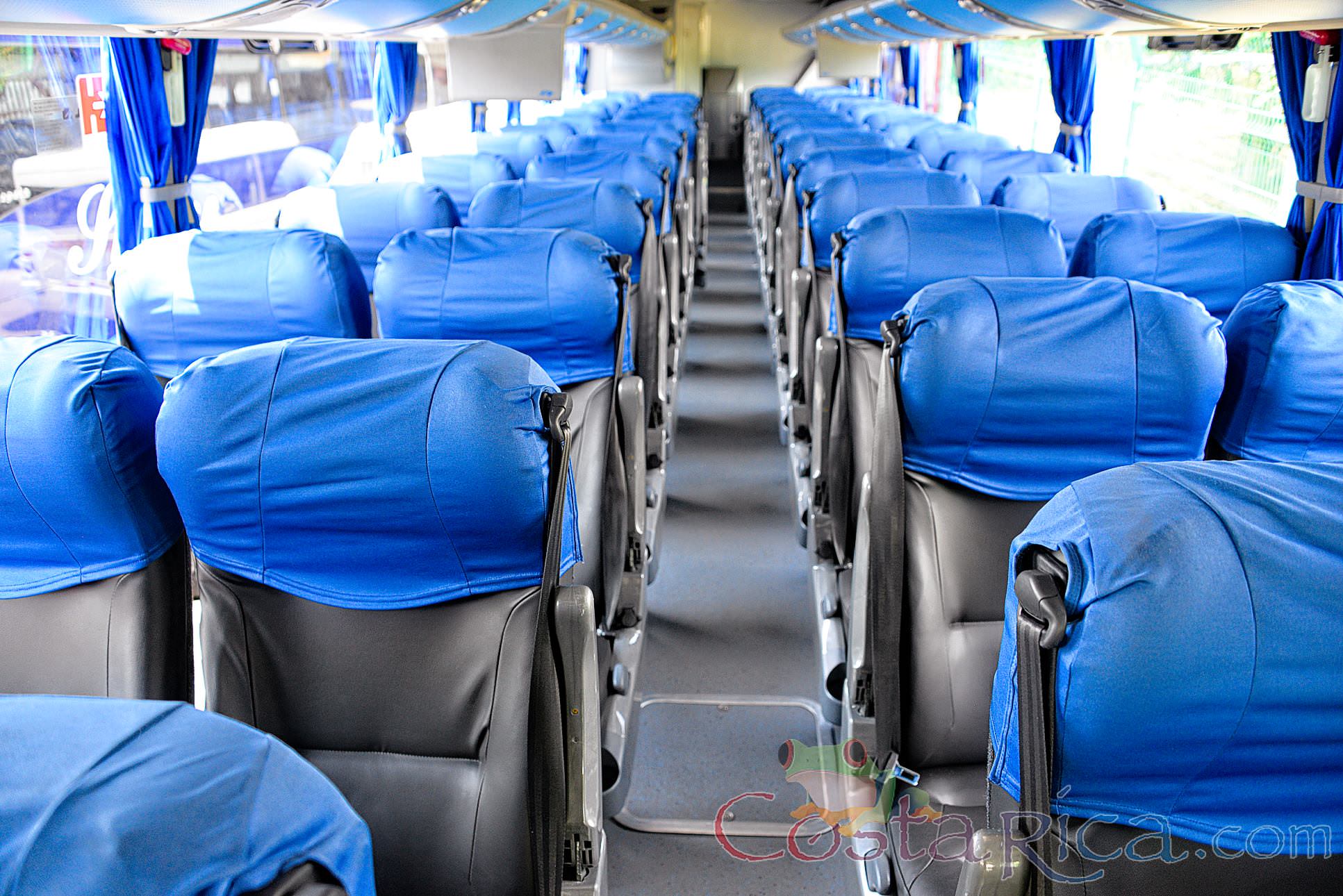 Passenger Coach Seat Row Views