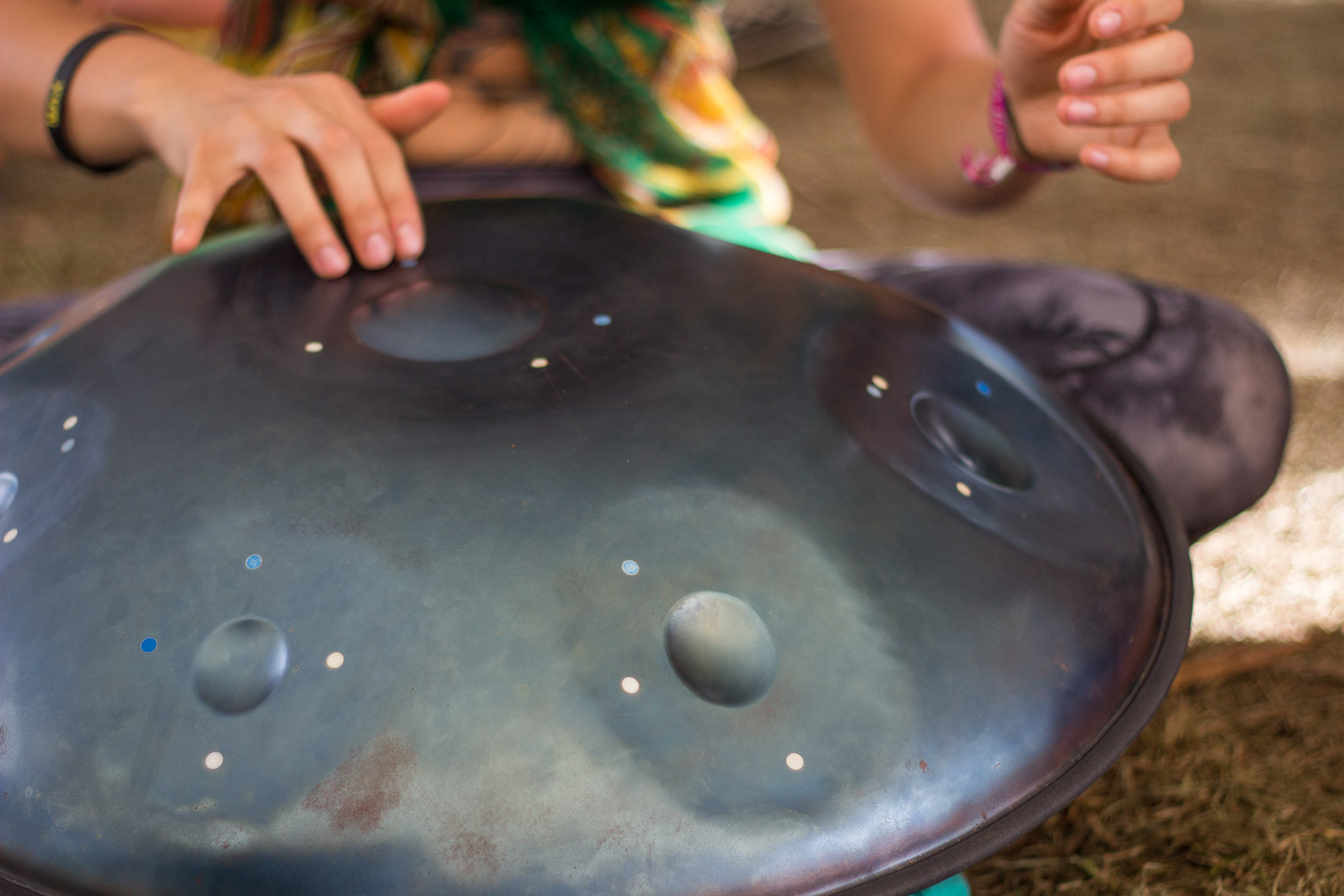 Hang Drum On Yoga Sonic Class Envision Festival Costa Rica