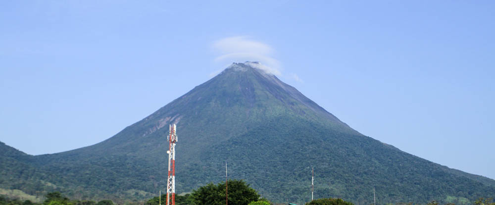 Arenal Volcano View from Hotel Las Colina